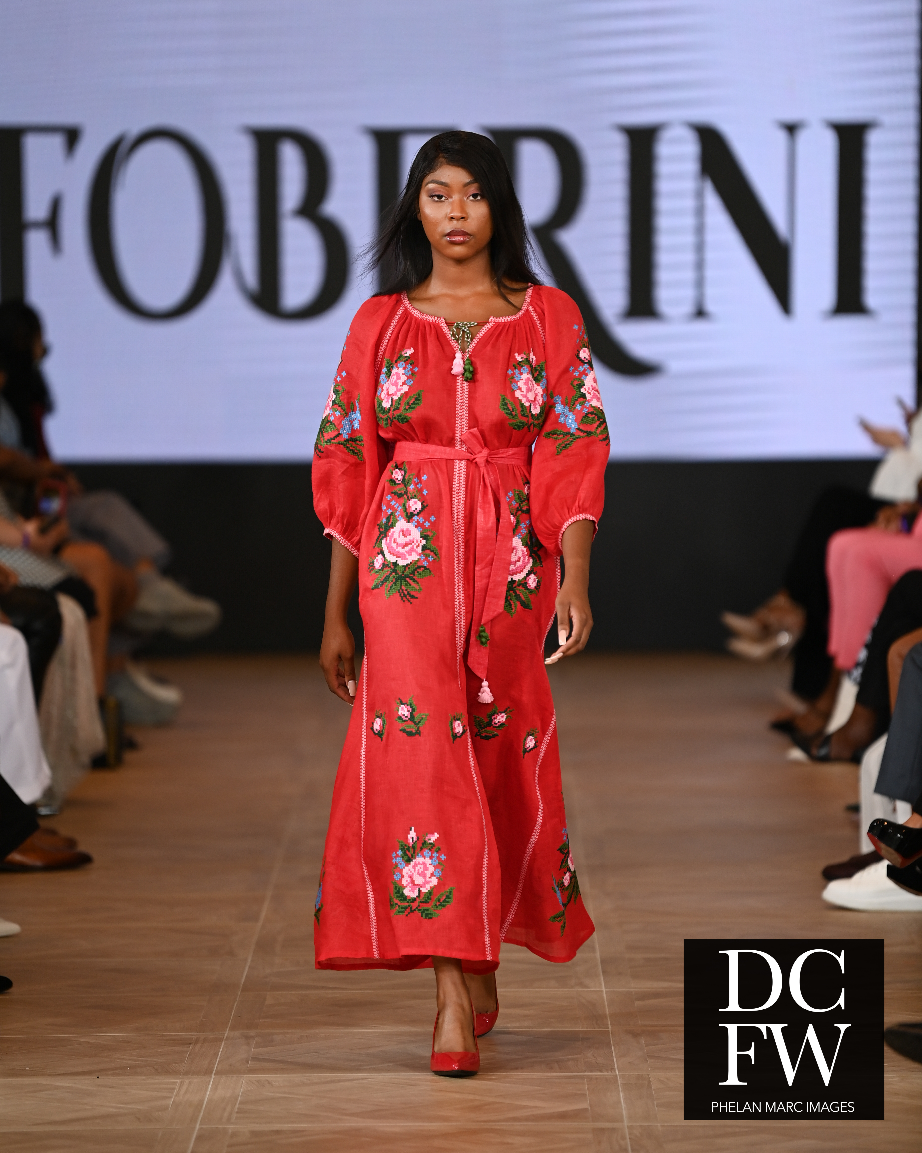 FOBERINI presented designer embroidery at DC Fashion Week